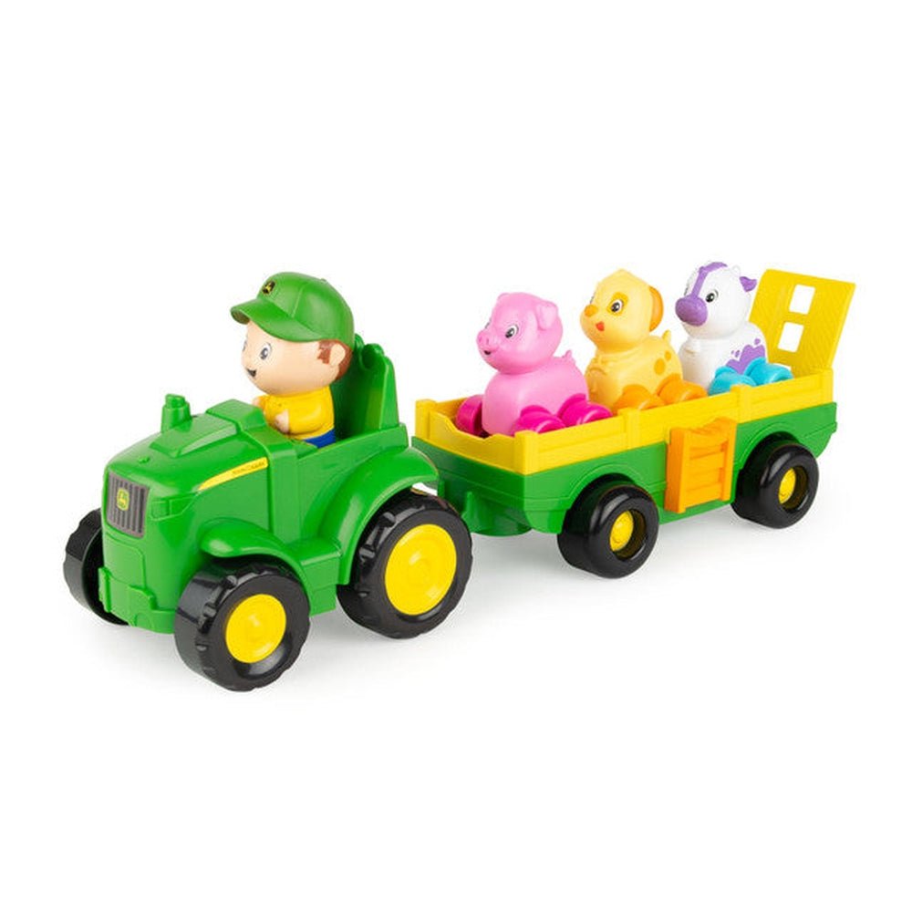 Tomy Play Vehicles John Deere Animal Sounds Wagon Ride