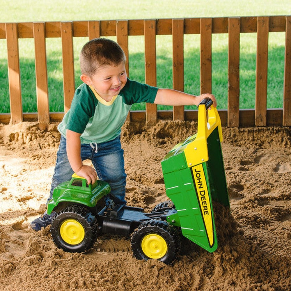 Tomy Play Vehicles John Deere Big Scoop Dump Truck