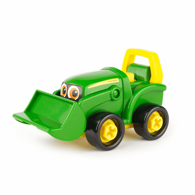 Tomy Play Vehicles John Deere Build A Buddy Bonnie Scoop Tractor With Wagon and Cow