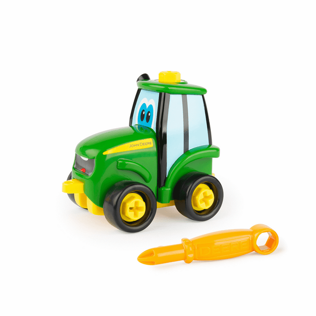 Tomy Play Vehicles John Deere Build A Buddy Johnny Tractor Includes Screwdriver