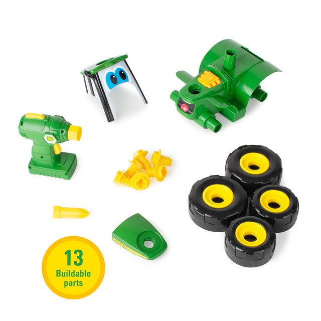 Tomy Play Vehicles John Deere Build A Johnny Tractor