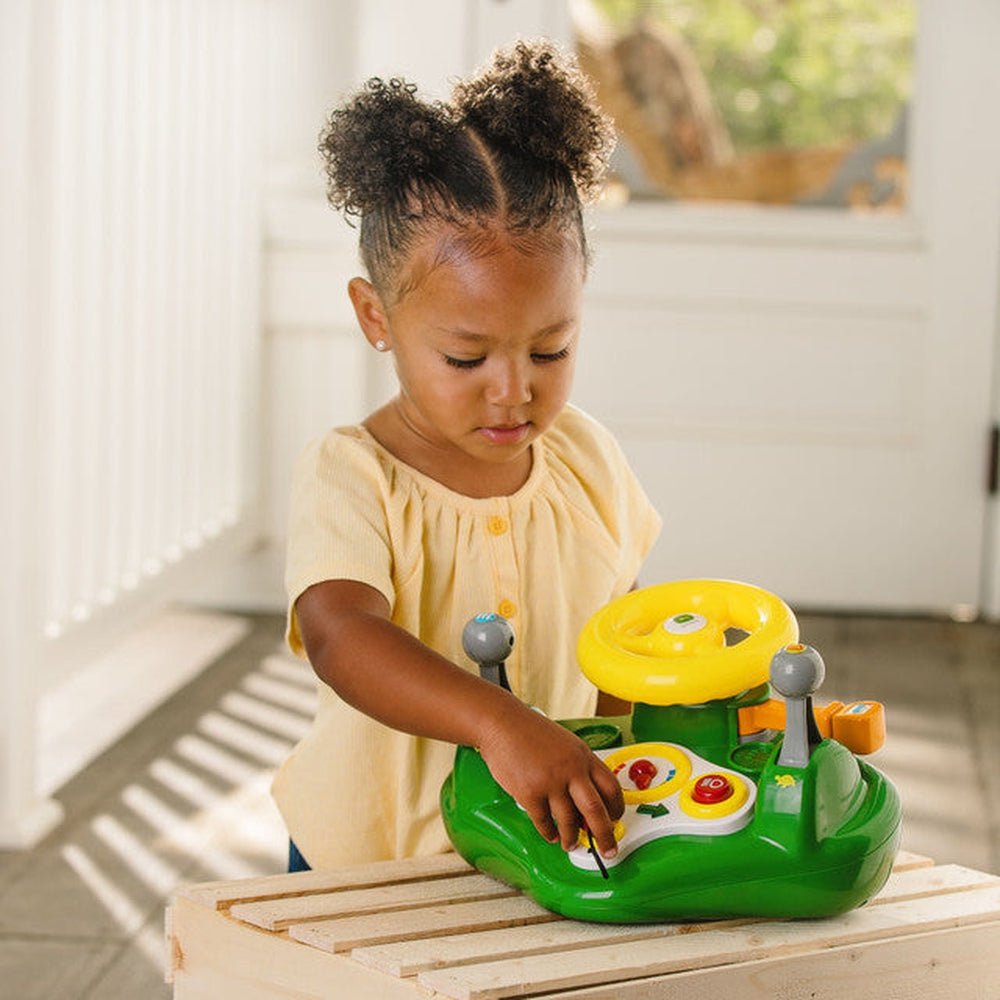 Tomy More Pretend John Deere Busy Driver