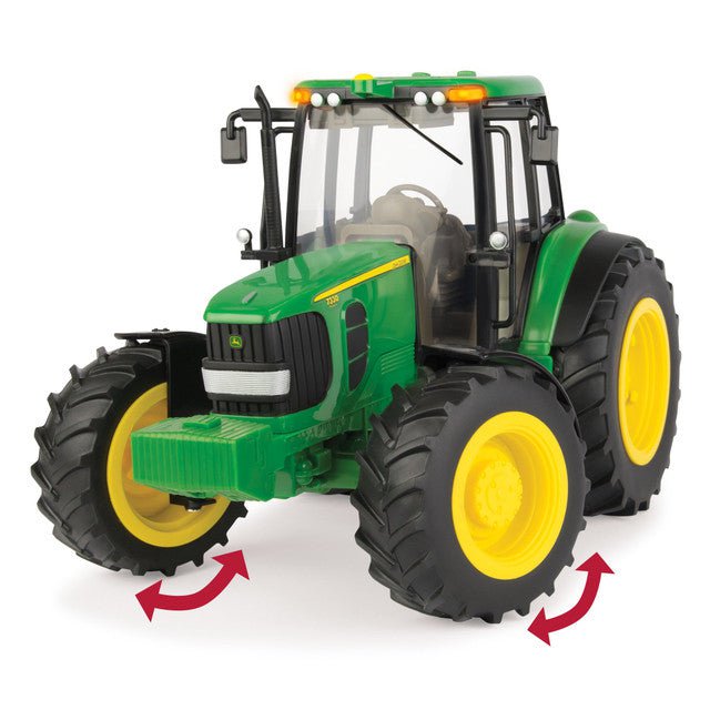 Tomy Play Vehicles John Deere M4 1:16 Big Farm 7330 Tractor And Baler