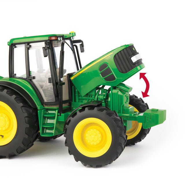 Tomy Play Vehicles John Deere M4 1:16 Big Farm 7330 Tractor And Baler