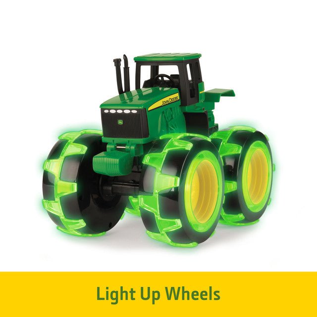 Tomy Play Vehicles John Deere Monster Treads Lightning Wheels