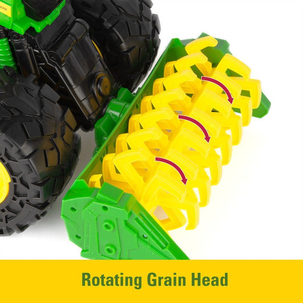 Tomy Play Vehicles John Deere Monster Treads Super Scale Combine