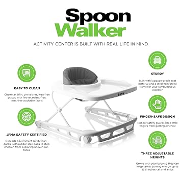Joovy Walkers Joovy Spoon Walker Charcoal