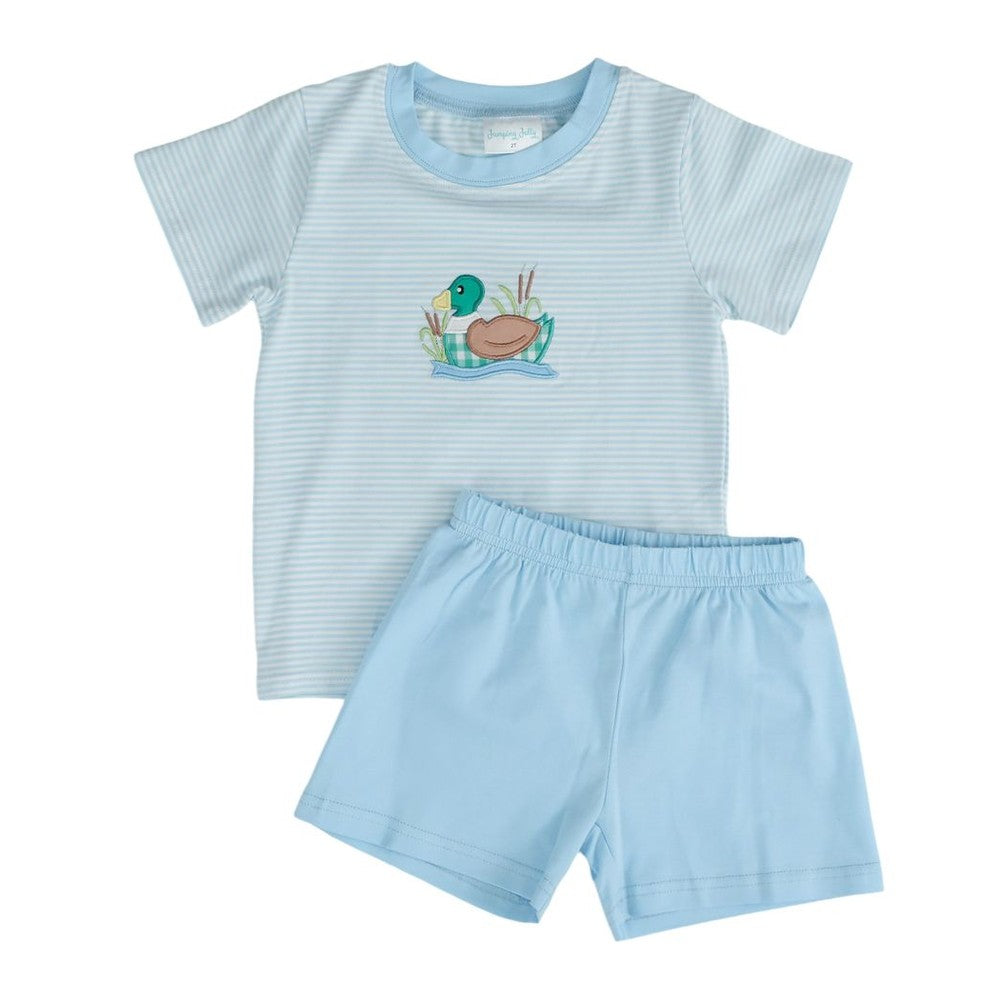 Jumping JollyJumping Jolly Boys Donnie Duck Short SetBabysupermarket