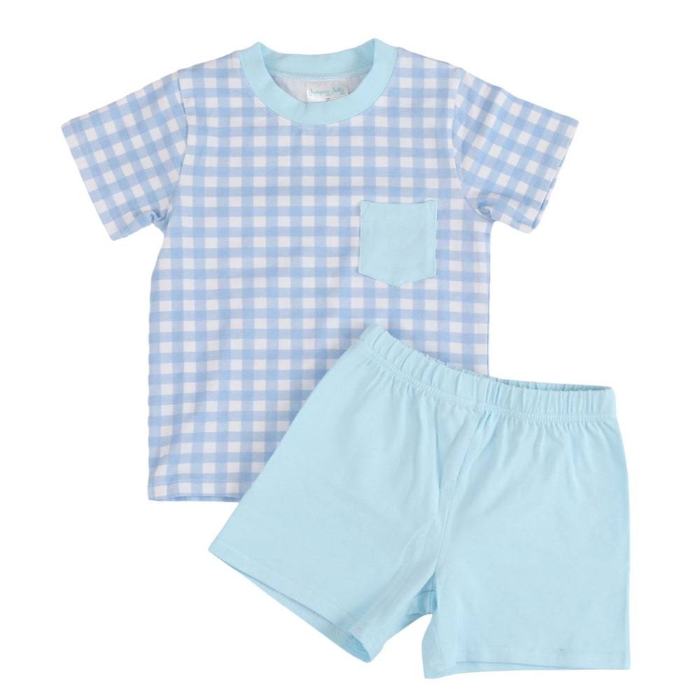Jumping JollyJumping Jolly Boys Gingham Short SetBabysupermarket