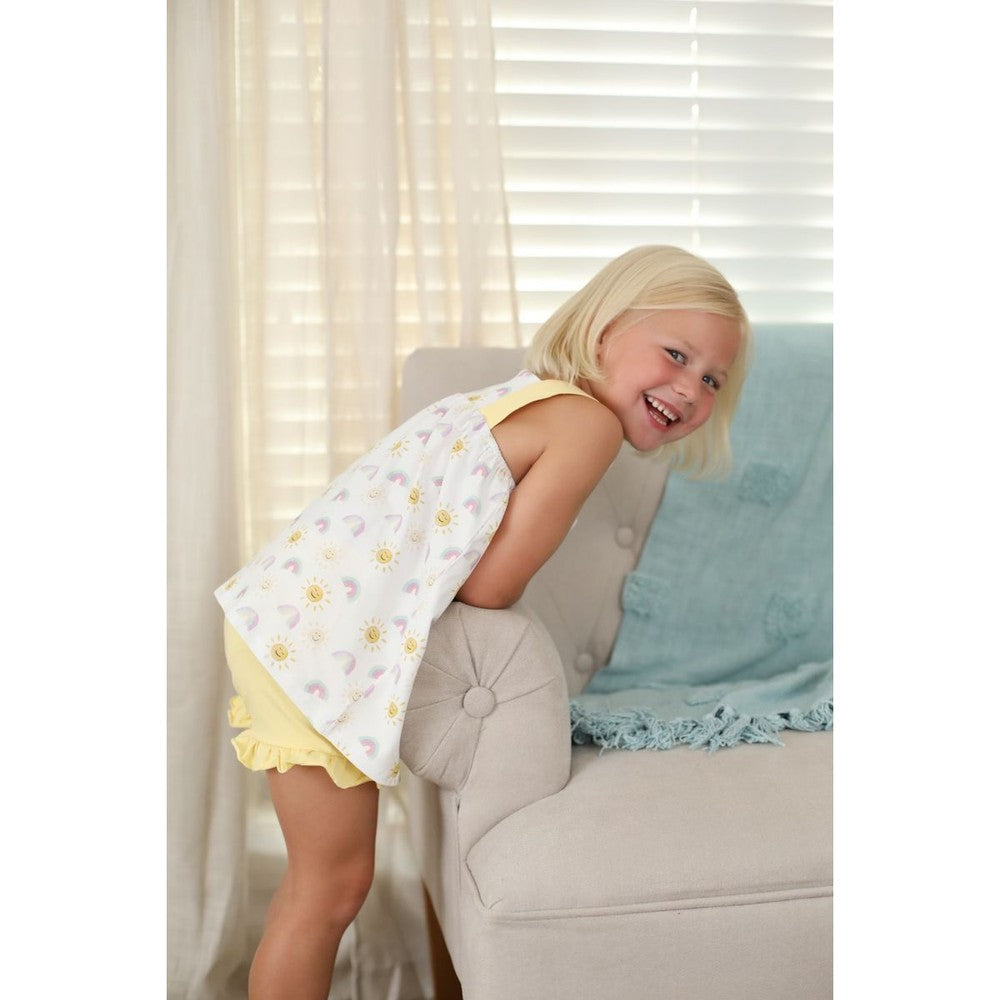 Jumping Jolly Girls You Are My Sunshine Short Set babysupermarket