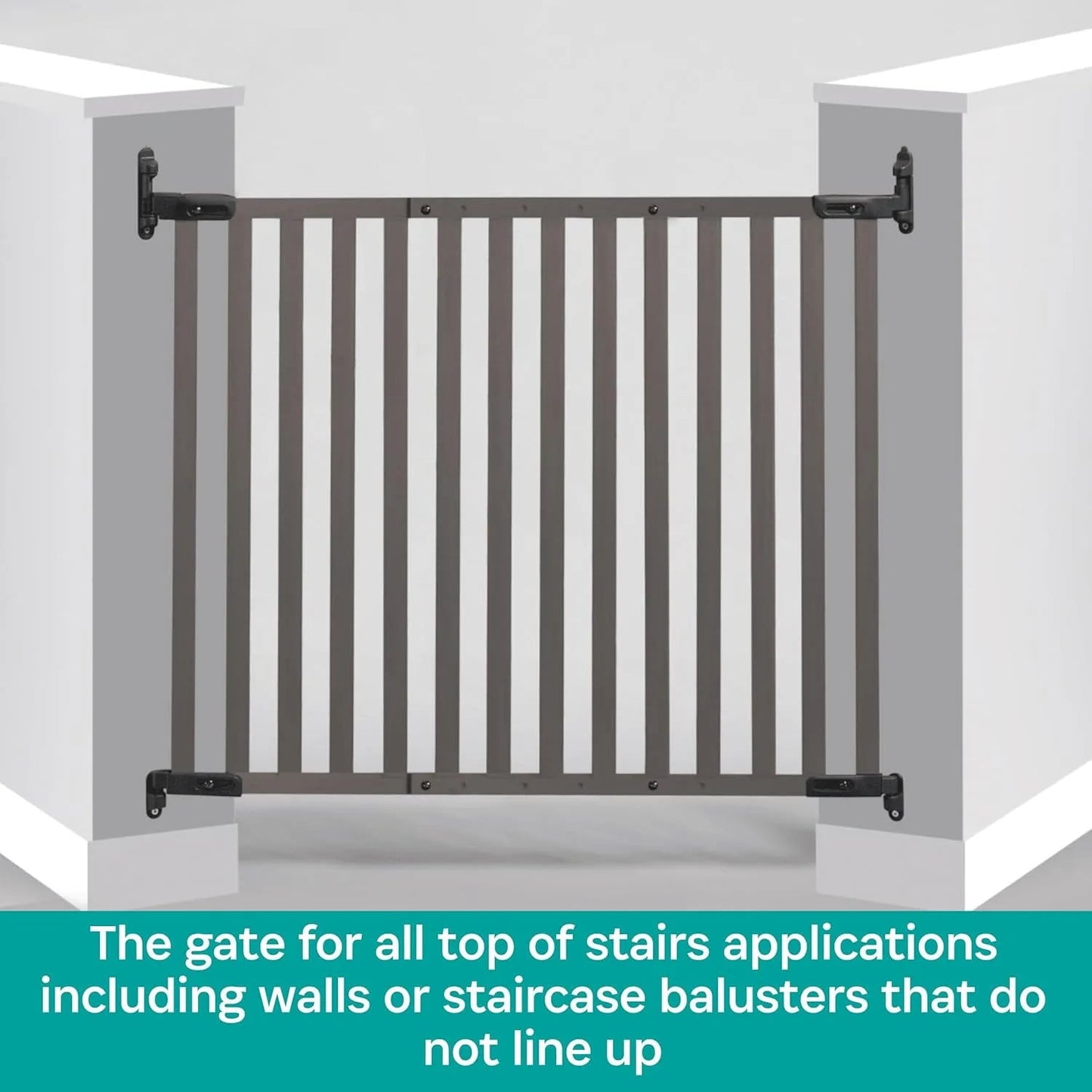KidCo Baby Care Kidco Bamboo Angle Mount Safeway Gate