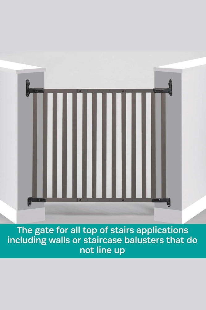 KidCo Baby Care Kidco Bamboo Angle Mount Safeway Gate