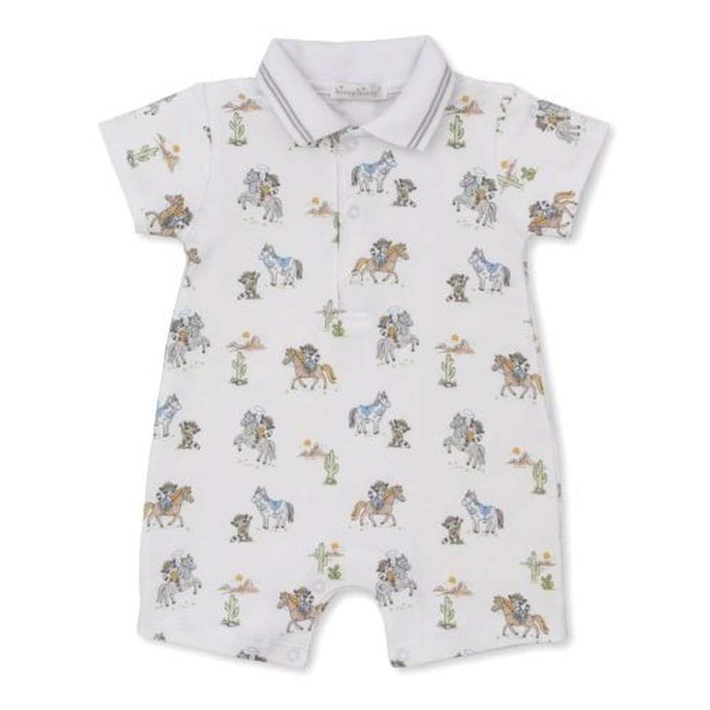 Kissy Kissy Boys Cowpokes Roundup Playsuit babysupermarket
