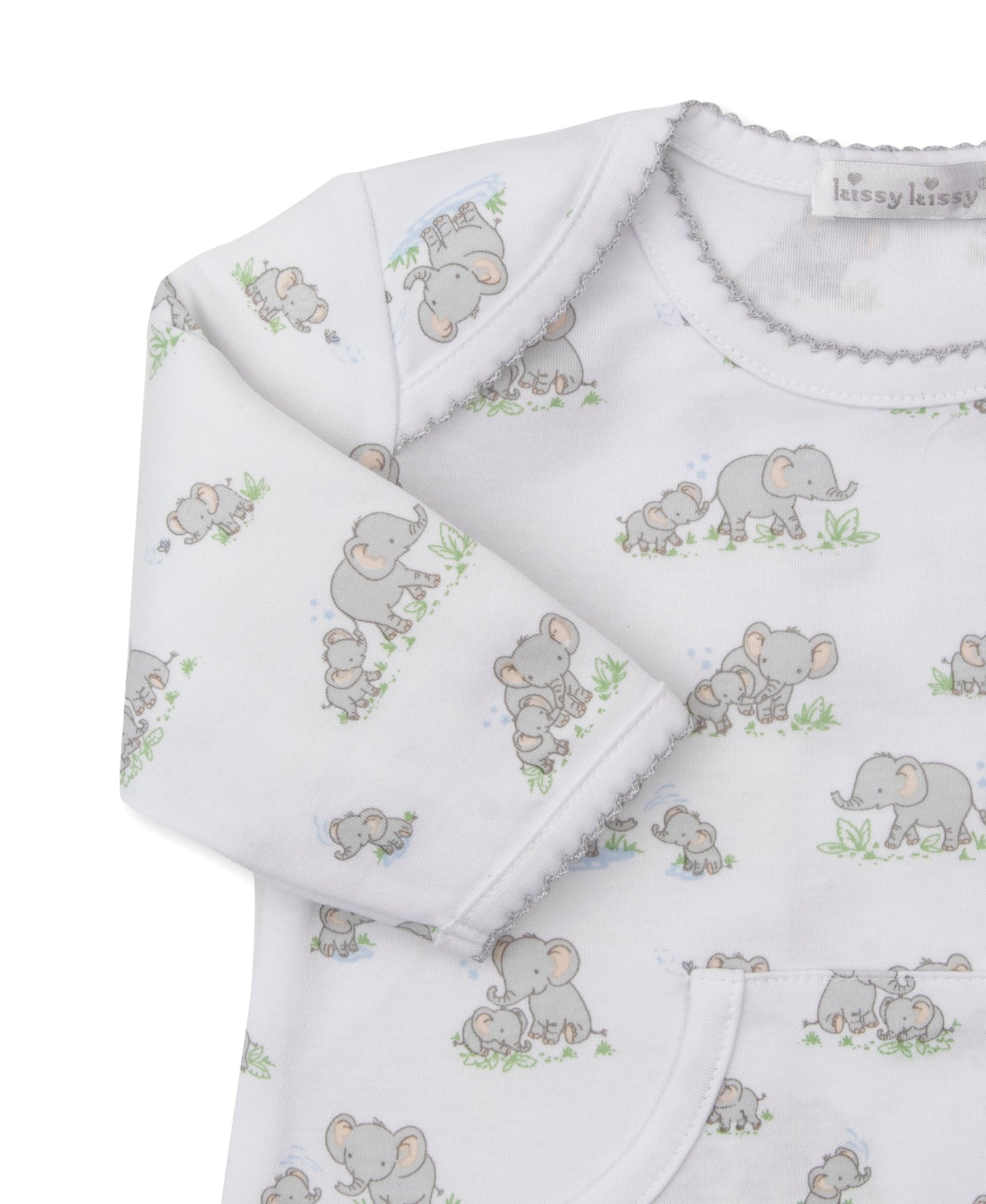 Kissy Kissy Boys Apparel / Outfits / Infant Kissy Kissy Elephant Esprit Playsuit