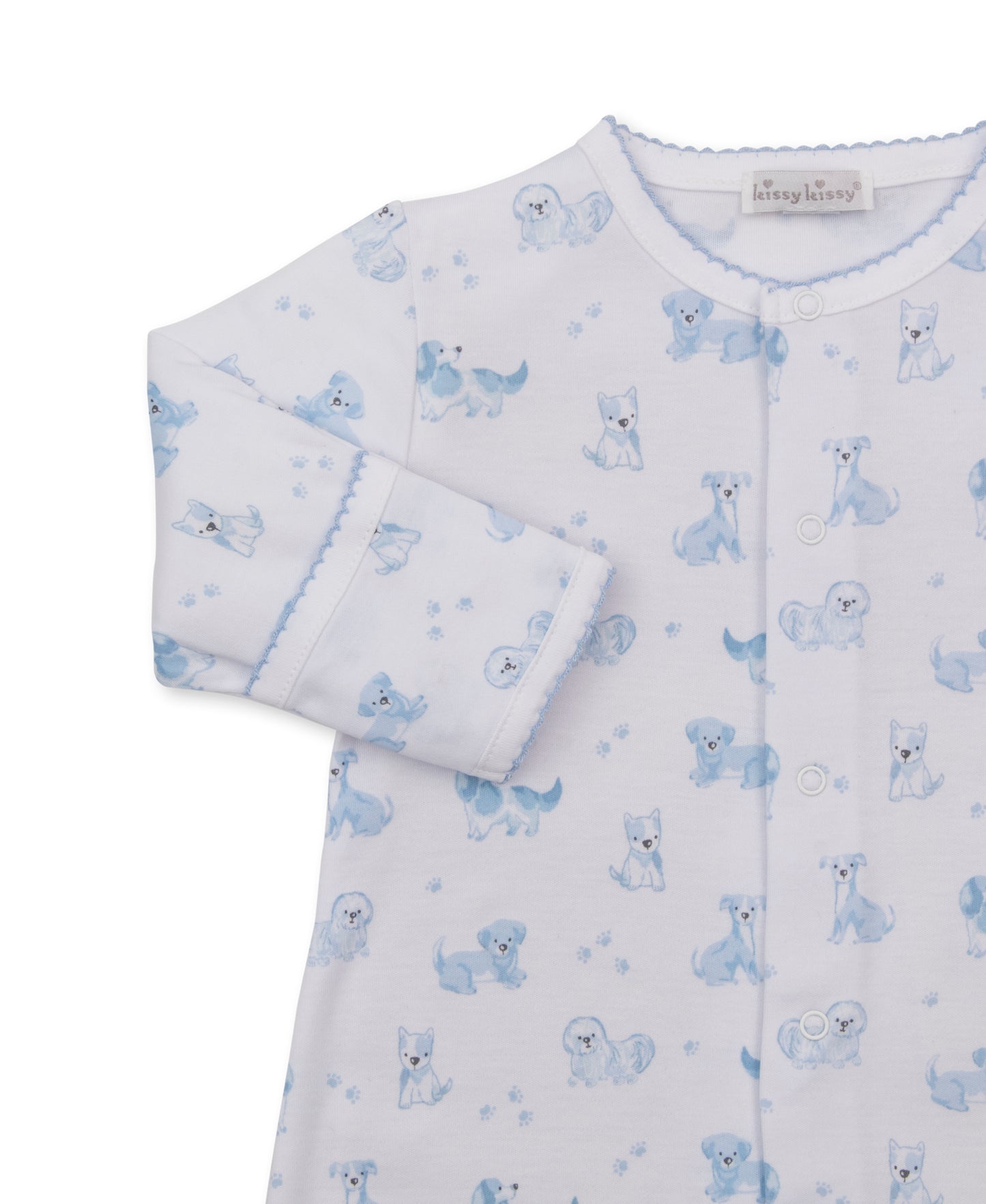 Kissy KissyKissy Kissy Puppy Paws Converter Gown Lt. BlueBabysupermarket