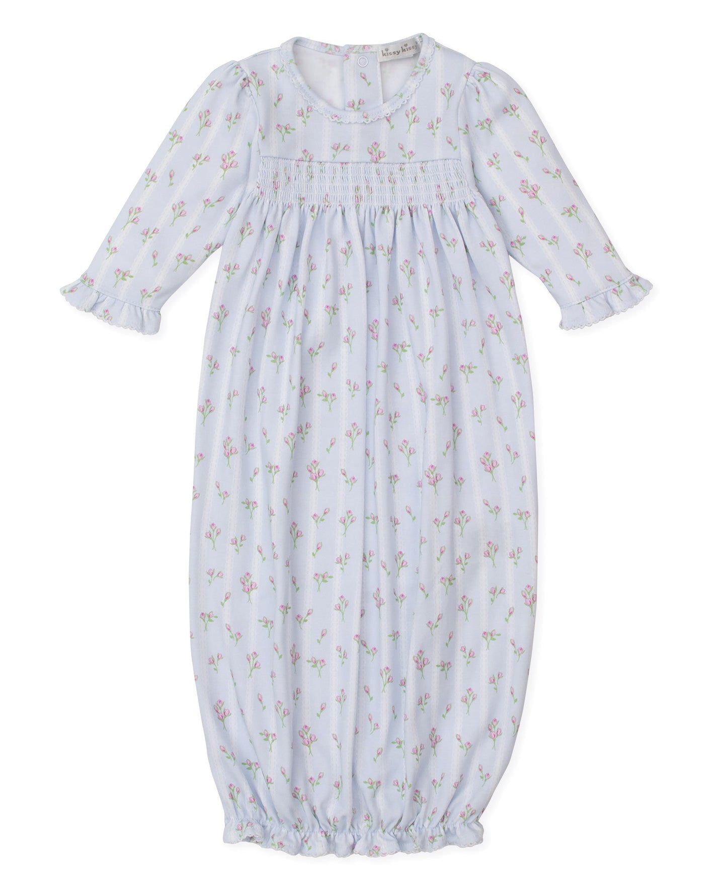 Kissy Kissy Baby & Toddler Sleepwear Light Blue / Newborn Kissy Kissy Ribbon Stripe Bouquets Sack