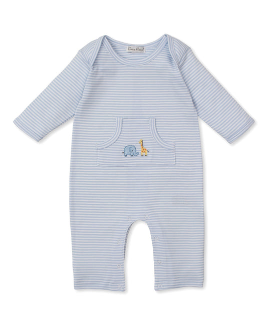 Kissy Kissy Boys Apparel / Outfits / Infant Light Blue / 3-6 Mo Kissy Kissy Safari Wild Playsuit