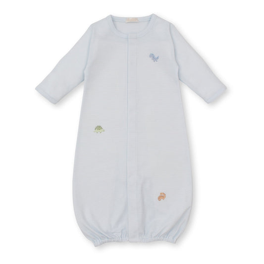 Kissy Kissy Boys Apparel / Gowns / Infant Blue / Newborn Kissy Kissy SCE Dino District Converter Gown