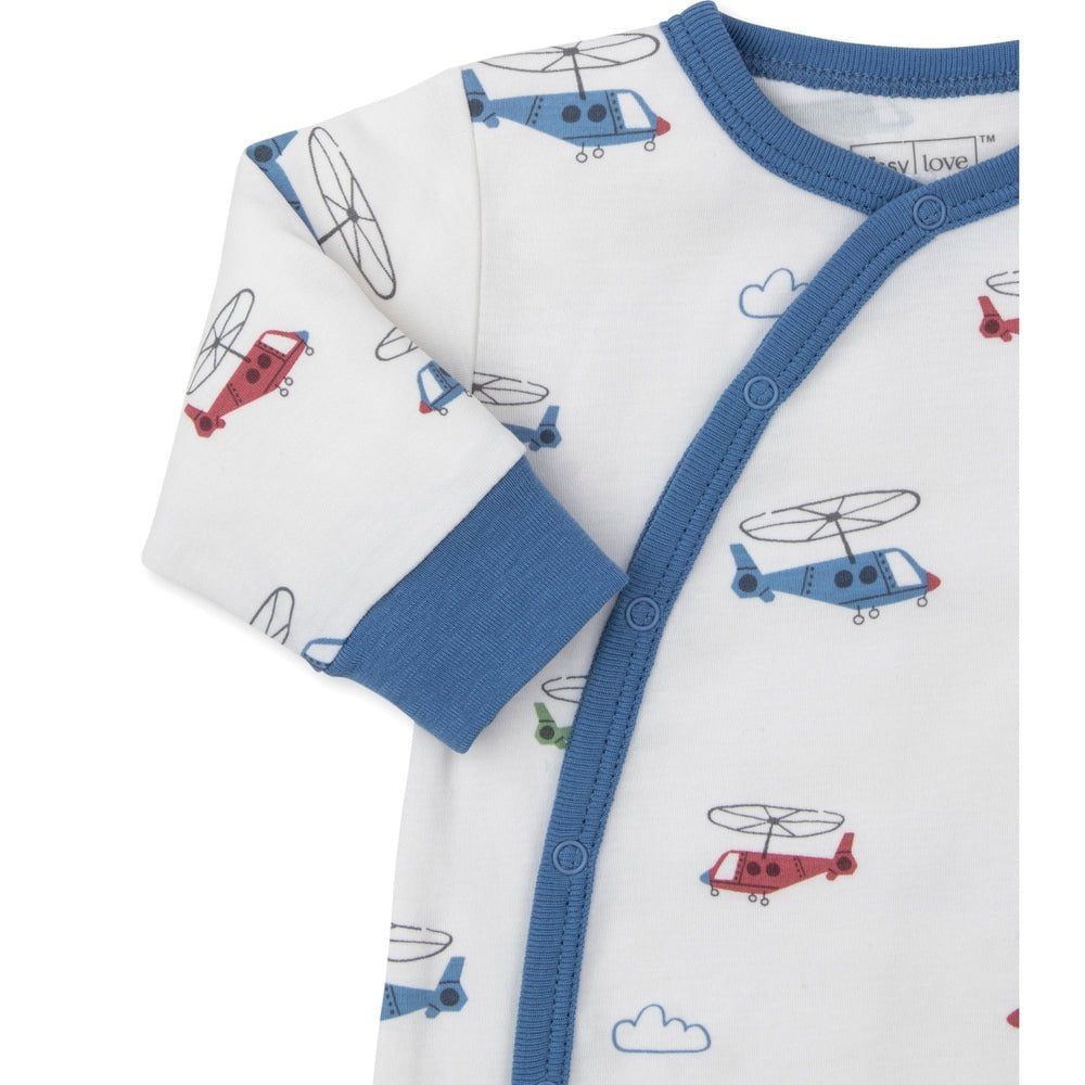 Kissy Kissy Boys Apparel / Outfits / Infant Kissy Love Helicopter Rescue Boys Playsuit