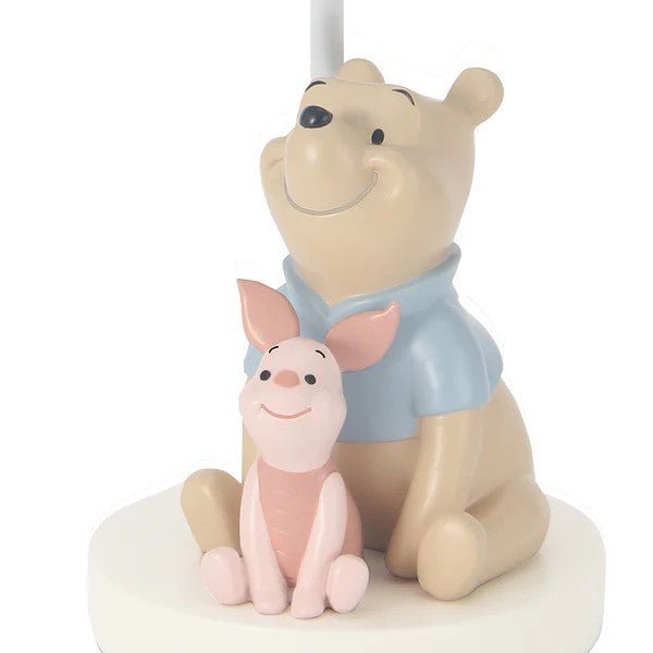 Lambs & Ivy Disney Baby Starlight Pooh Lamp with Shade & Bulb - Blue