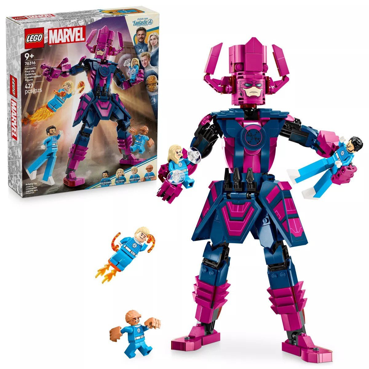 Lego Fantastic Four vs. Galactus Construction Figure