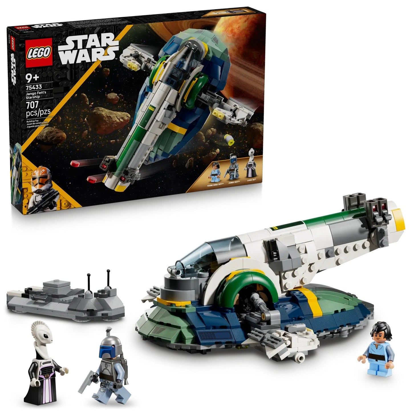 Lego Building and Construction Lego Jango Fett's Starship