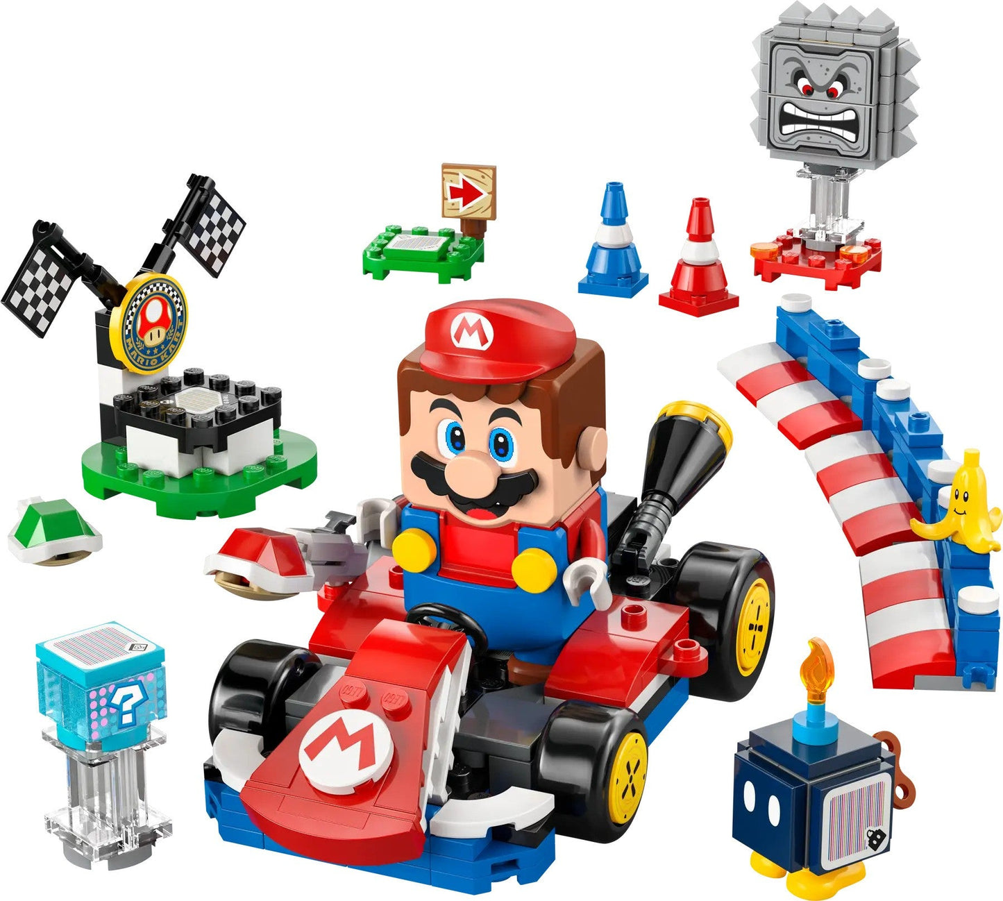 Lego Mario Kart - Interactive Lego Mario & Standard Kart