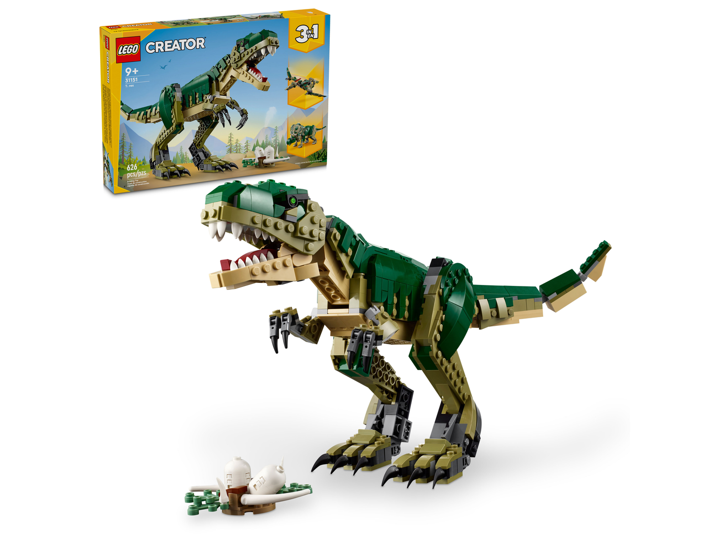 Lego Building and Construction Lego T Rex