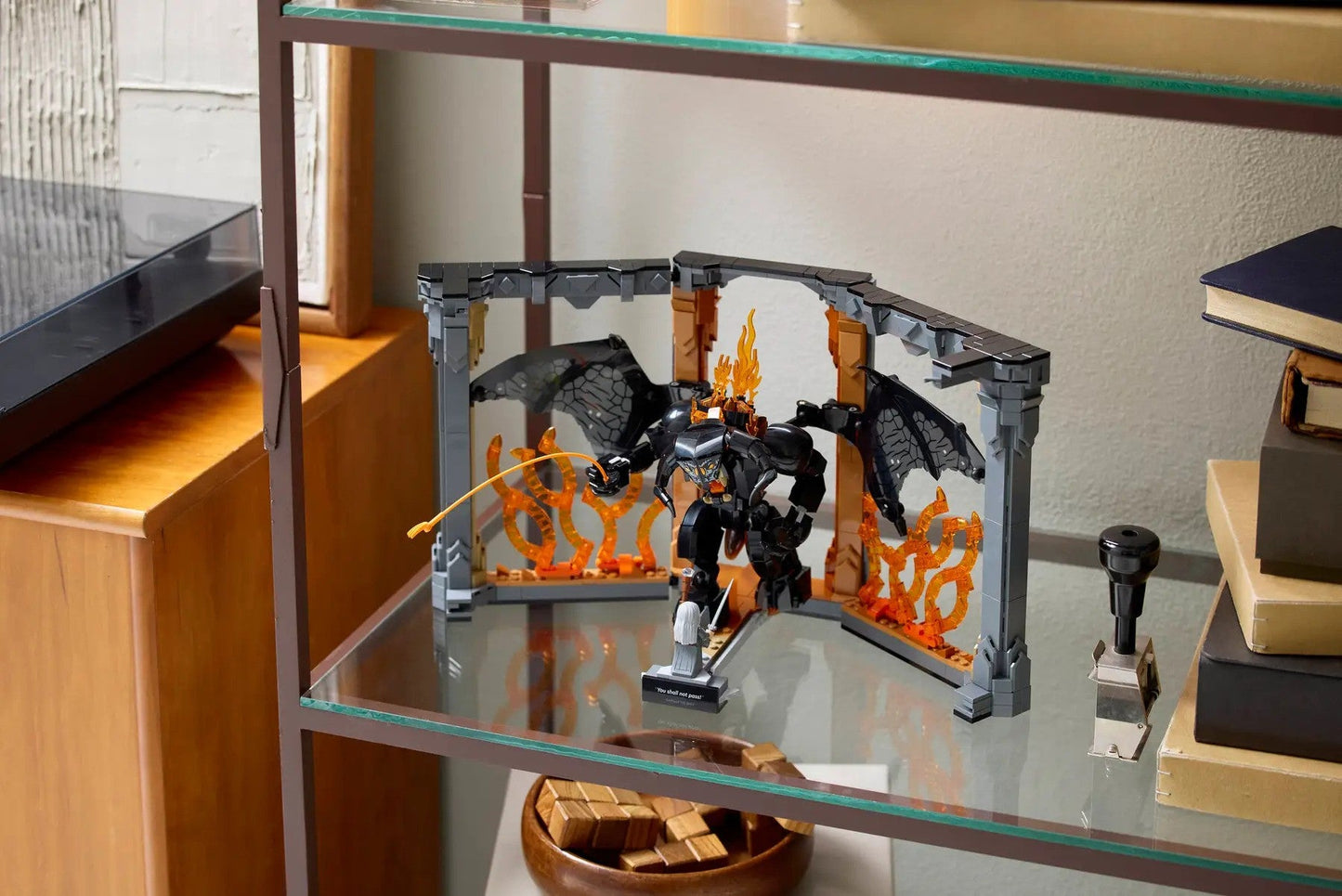 Lego The Lord of the Rings Balrog Book Nook