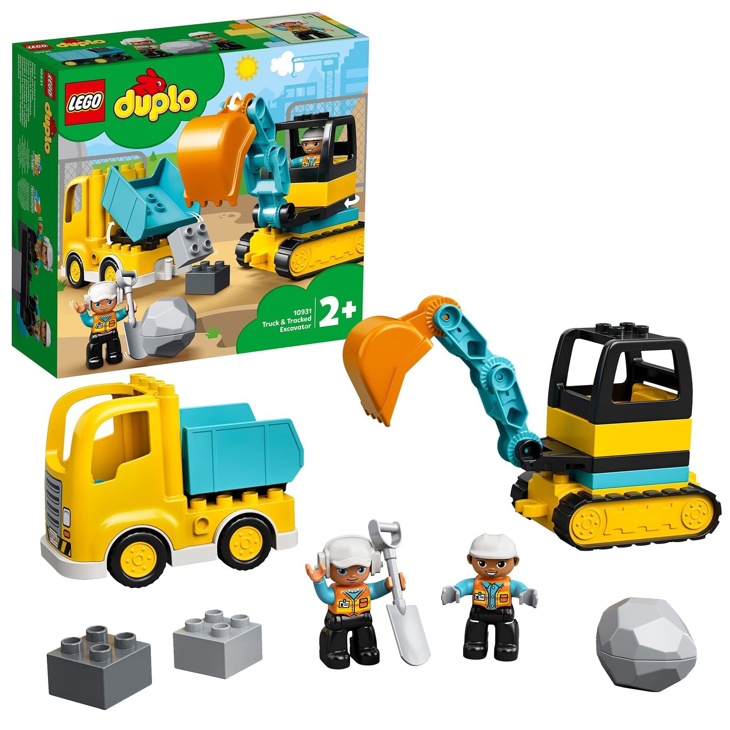 Lego Building and Construction Lego Truck & Tracked Excavator
