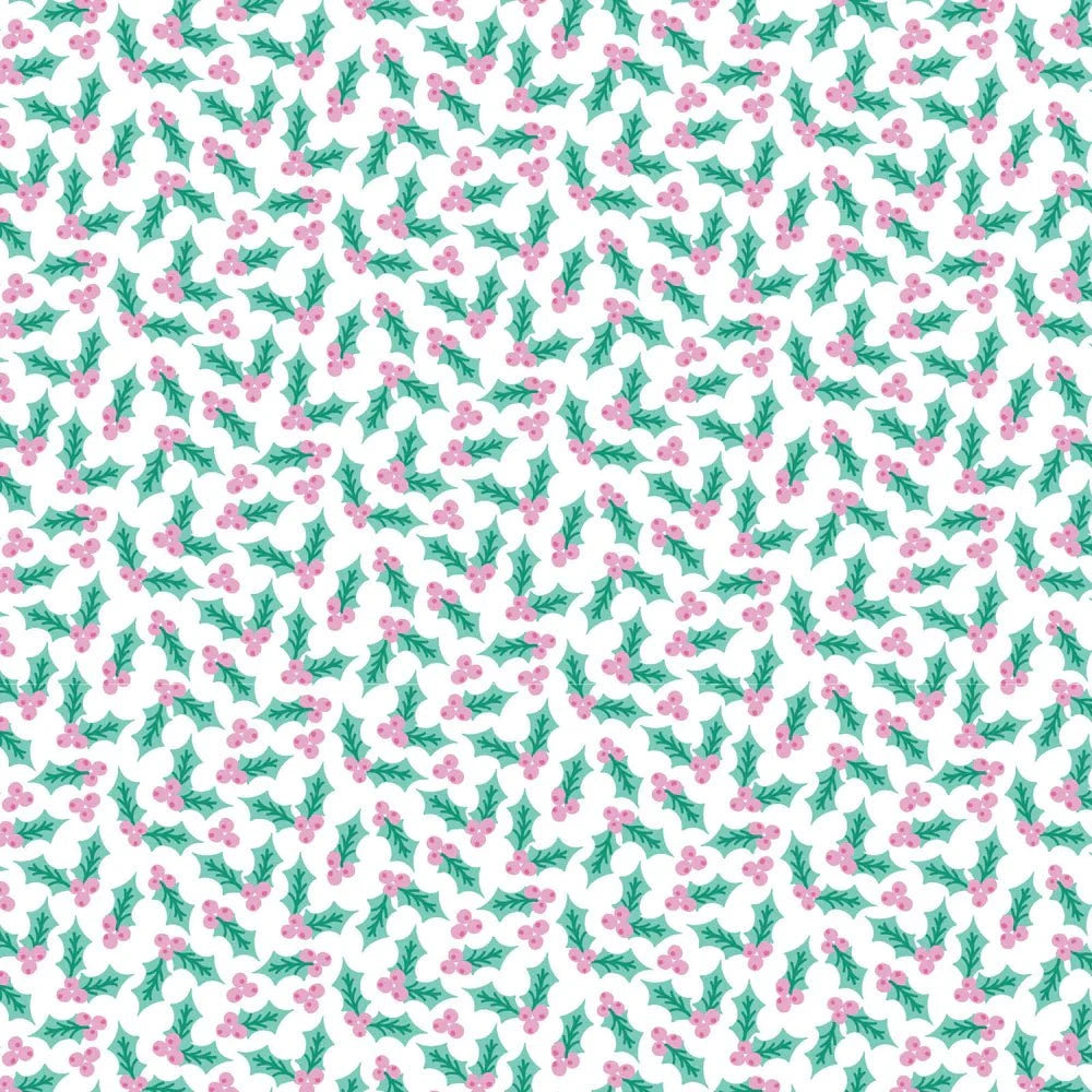 Lila and Hayes Lila and Hayes Ava Girls Pajama Set - Holly Holiday