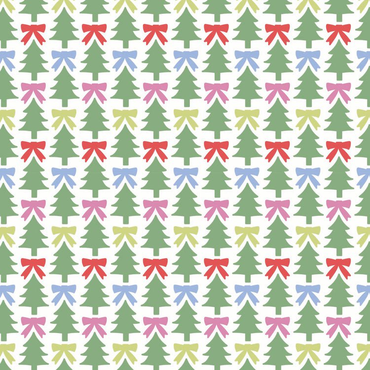 Lila and Hayes Lila and Hayes Girls Ava Pajama - Tree Topper Bows