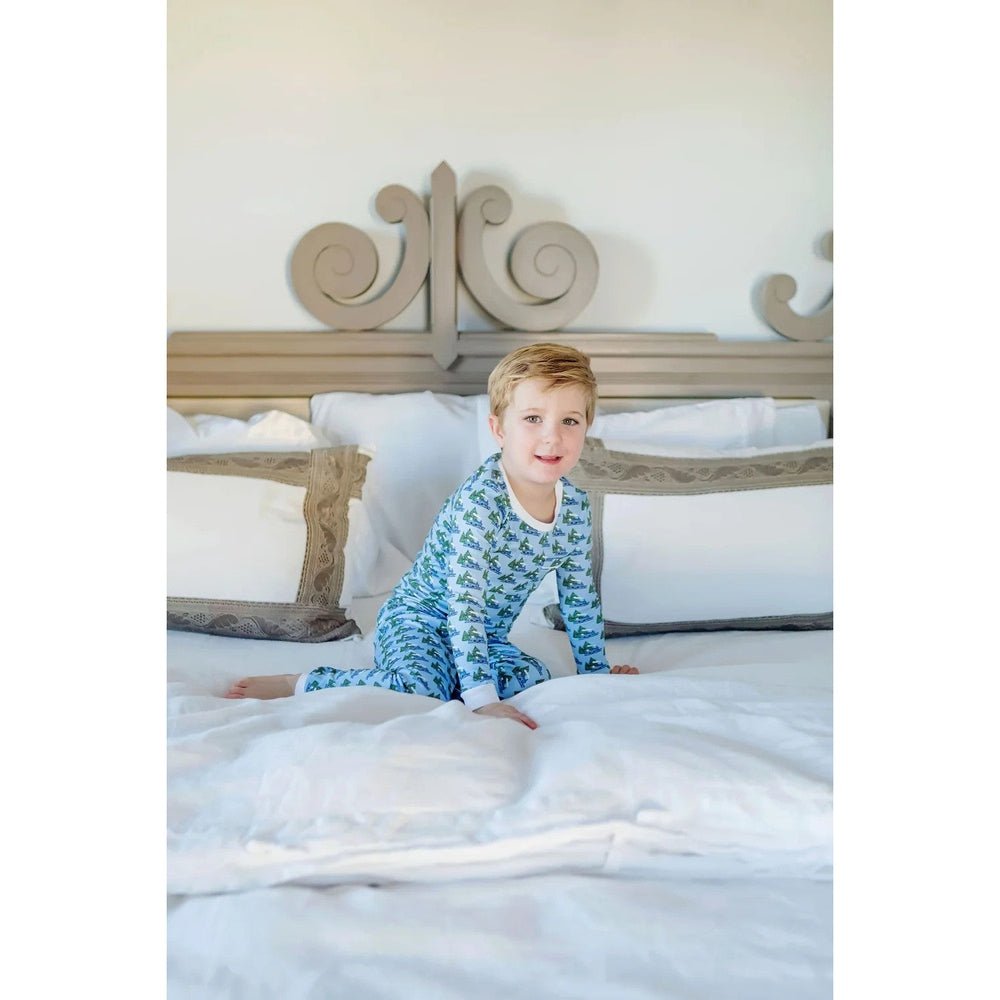 Lila and Hayes General Lila and Hayes North Pole Express Bradford Pajama Set
