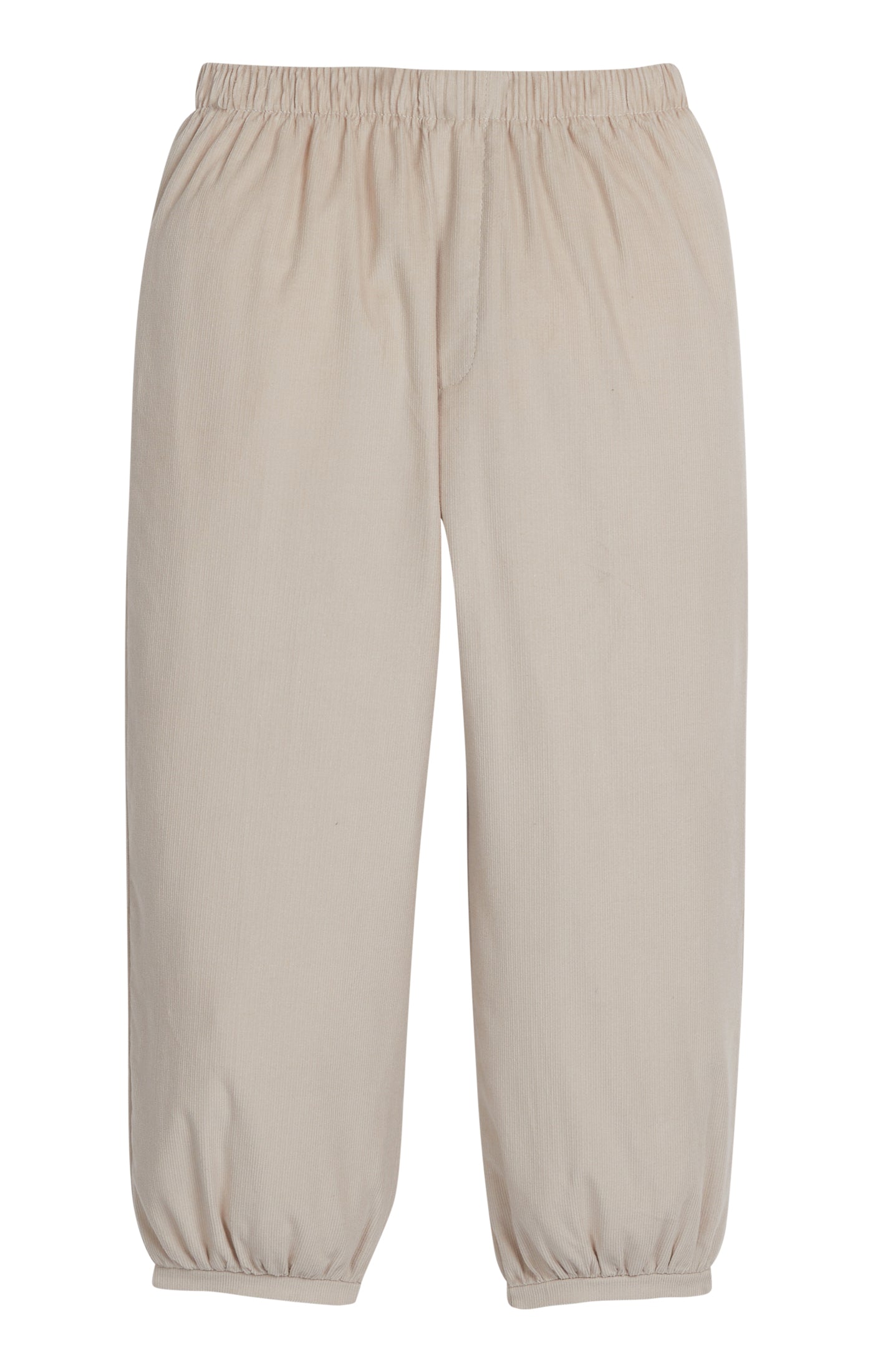 Little English Banded Pull On Pant - Stone Corduroy