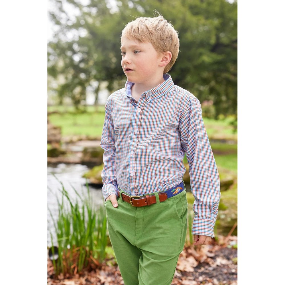 Little EnglishLittle English Boys Button Down Shirt Teton PlaidBabysupermarket