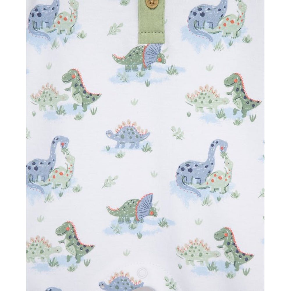 Little Me Boys Dinos Rompers - 2 Pack