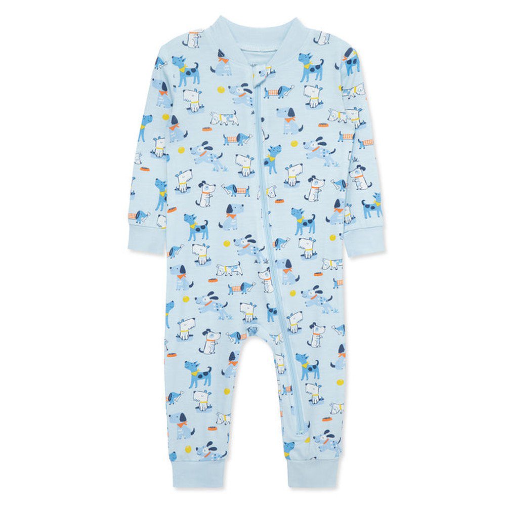Little Me Boys Puppy Zip Front Sleeper