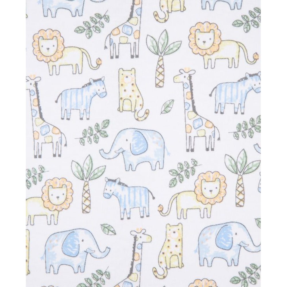 Little Me Boys Safari Rompers - 2 Pack
