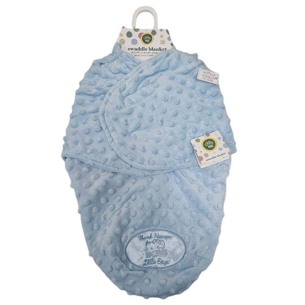Little MeLittle Me Wearable Blanket Thank Heaven For Little BoysBabysupermarket