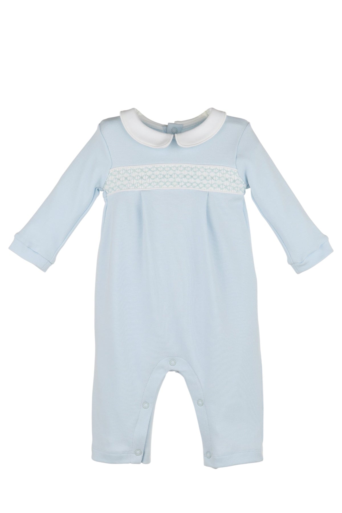 Luli & MeLuli & Me Warm Winter Home Boy Smock RomperBabysupermarket