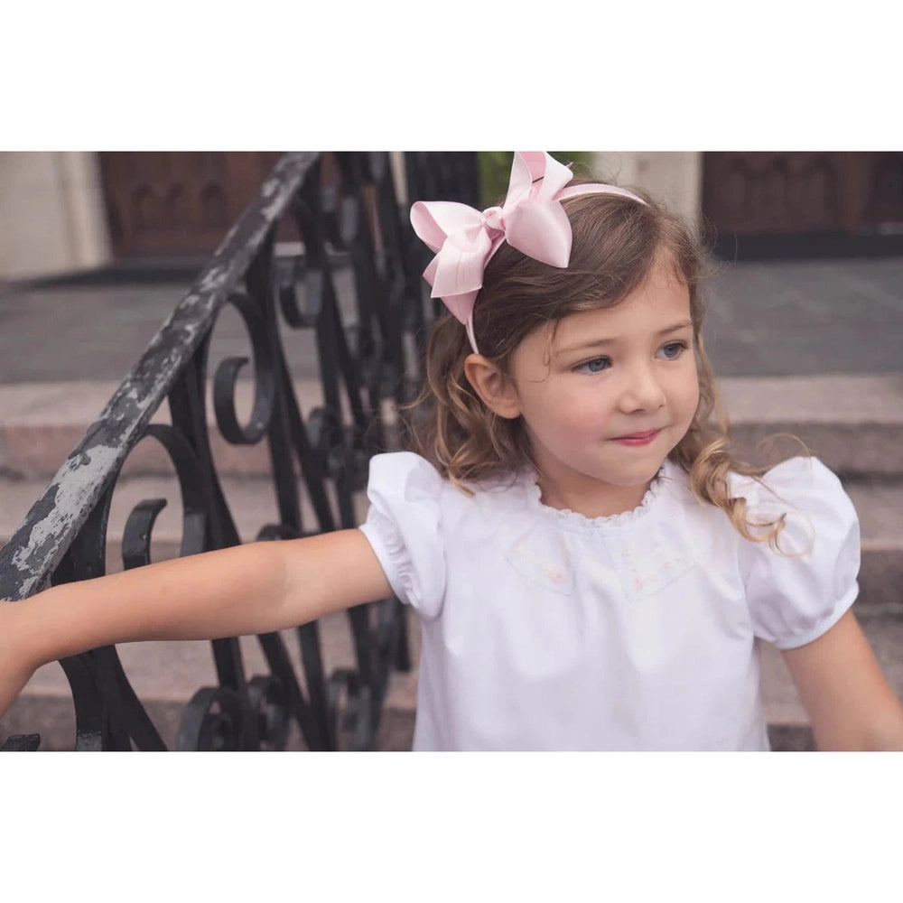 Lullaby Set Ashtyn Dress - Blessings White, Blue babysupermarket