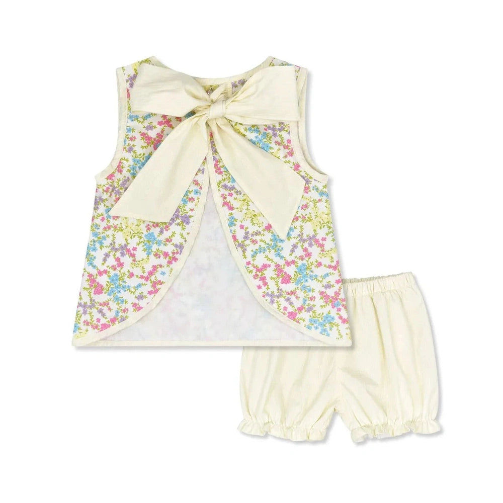 Lullaby Set Channing Bloomer Set - Bellflower Blossom, Buttercup Ministripe babysupermarket