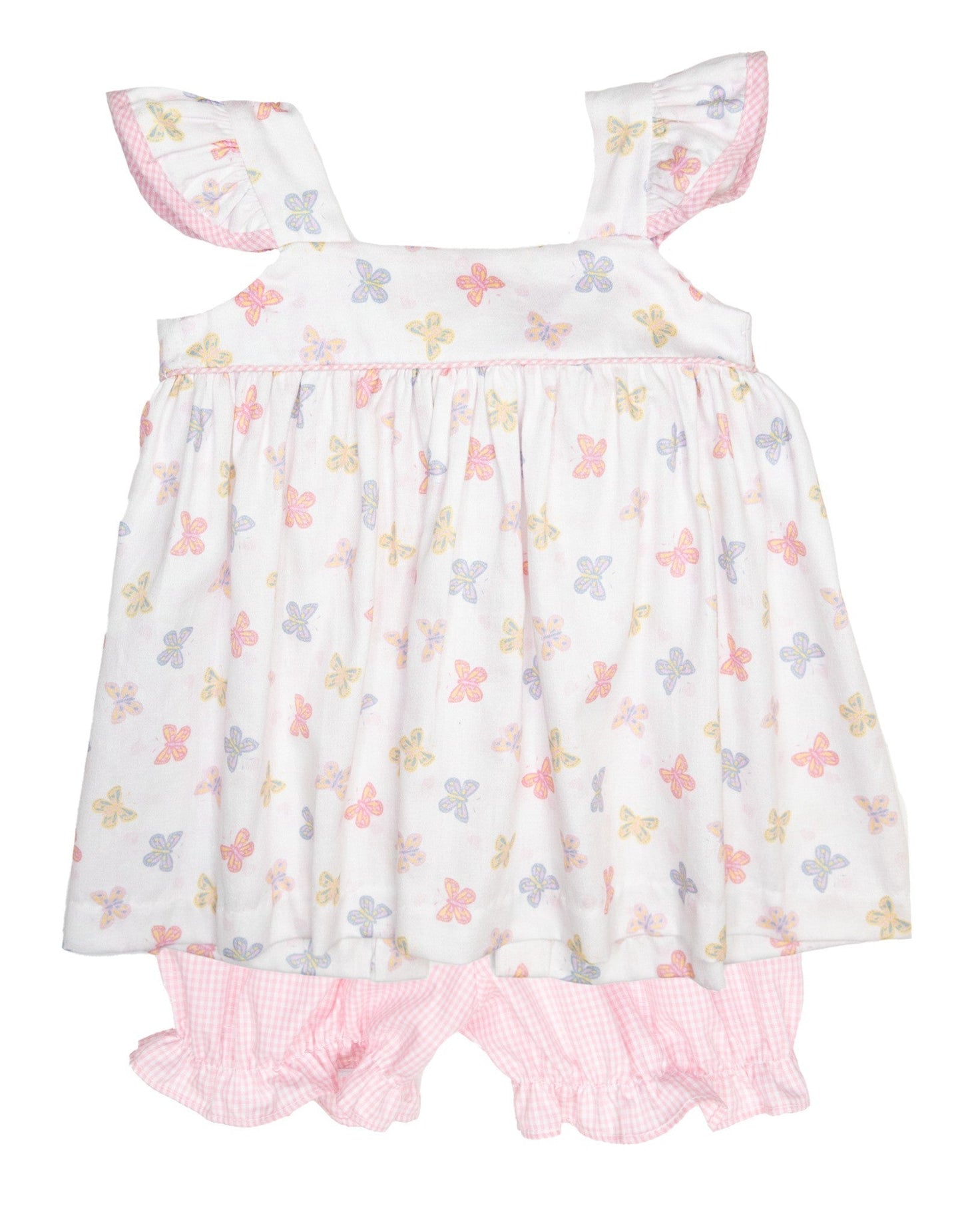 Lulu Bebe Butterfly Open Back Bloomer Set