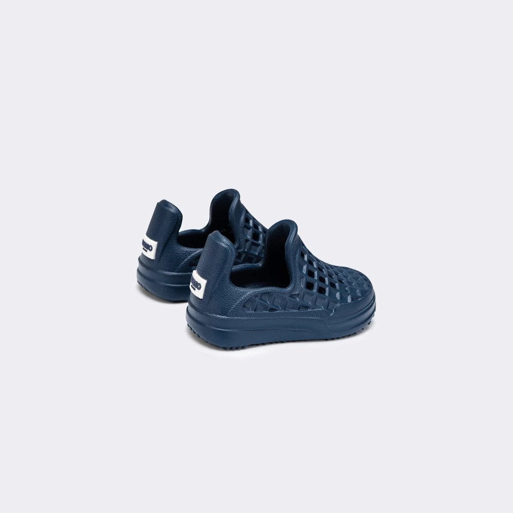 Lusso Cloud Scenario Kids Indigo Waterproof Slip On Shoe