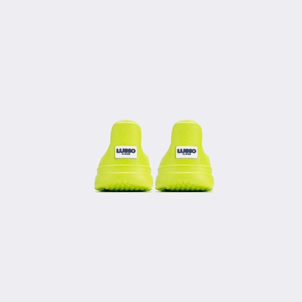 Lusso Cloud Scenario Kids Volley Yellow Waterproof Slip On Shoe