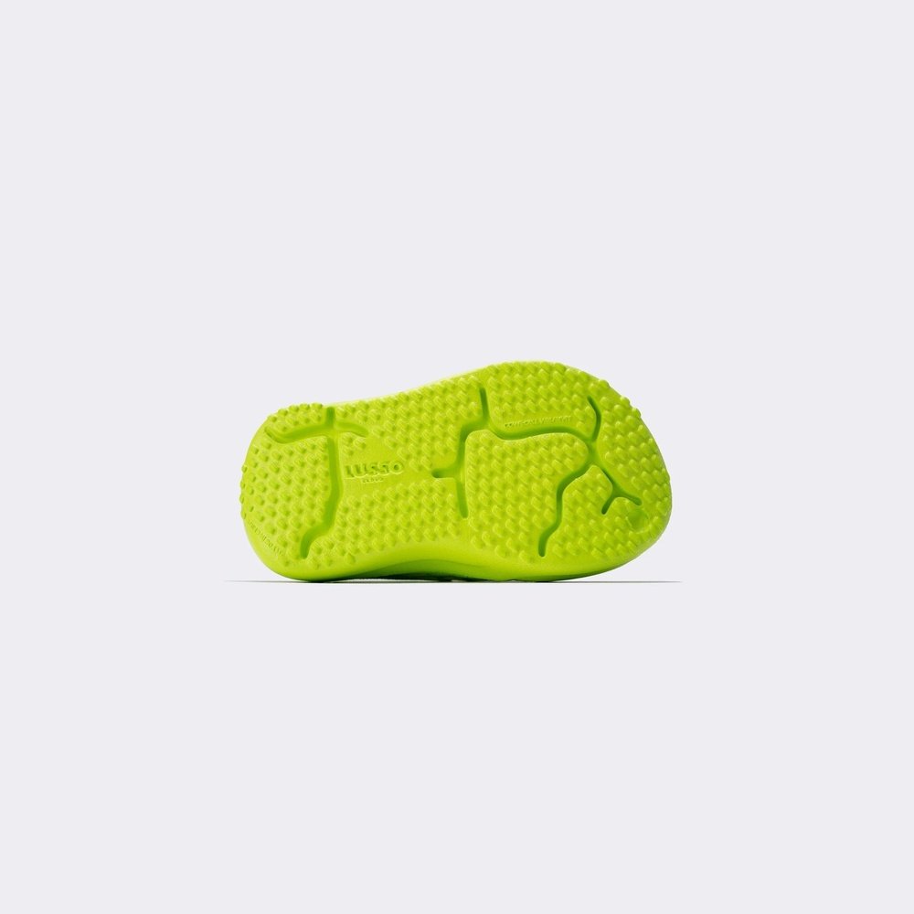 Lusso Cloud Scenario Kids Volley Yellow Waterproof Slip On Shoe