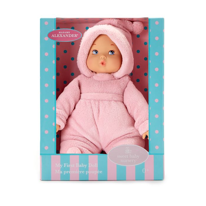 Alexander Doll Play Dolls Madame Alexander Doll My First Powder Pink Baby Play Doll