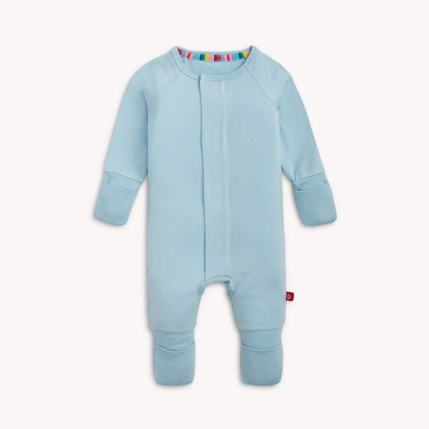 Magnetic Me Girls Apparel / Sleepwear / Infant Magnetic Me Baby Blue Modal Convertible Coverall