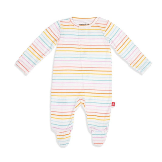 Magnetic Me Candy Stripe Modal Magnetic Footie