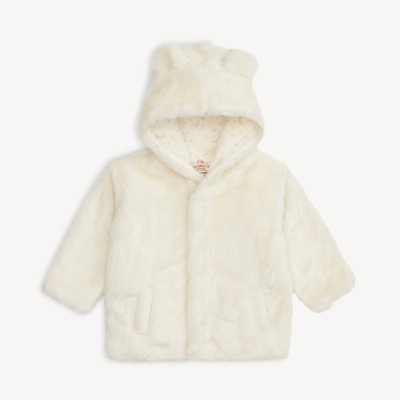 Magnetic Me Girls Apparel / Outerwear / Tween Magnetic Me Cloud Minky Magnetic Bear Jacket